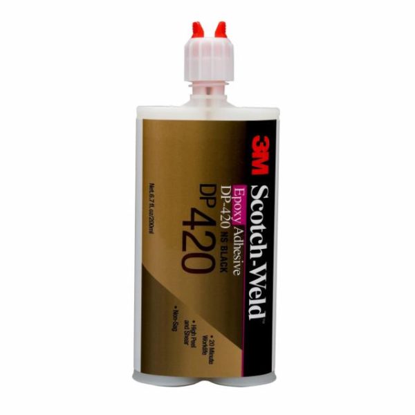 Keo 3M™ Scotch-Weld™ Epoxy DP420 là chất kết dính epoxy hai thành phần với độ kết dính cao, độ bền tốt cùng với khả năng chịu va đập và độ uốn cao đáp ưng liên kết khắt khe. Keo 3M™ Scotch-Weld Epoxy DP420 có thể thay thế ốc vít, đinh tán và mối hàn tại chỗ trong nhiều ứng dụng.