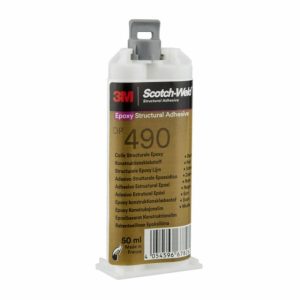 Keo 3M™ Scotch-Weld™ Epoxy DP490 là chất kết dính epoxy hai thành phần màu đen, không chảy, thixotropic, được thiết kế cho các ứng dụng cường độ cao. Nó có thời gian thao tác trong vòng 90 phút và khả năng chịu nhiệt tuyệt vời ở nhiệt độ lên tới 248ºF / 120ºC.