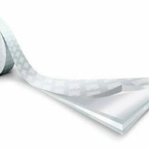 Băng keo 3M™ Double Coated Tissue Tape 9448A là loại băng keo 2 mặt có chất kết dính acrylic cứng vừa phải được tráng lên lớp màng mỏng như giấy, cho hiệu quả liên kết chắc chắn, dễ dàng, và chuyển công đoạn nhanh. Chất kết dính acrylate trên băng keo hai mặt 0,15 mm này được kiểm tra trên các bề mặt bao gồm PE và thép không gỉ. Lớp lót dùng để tráng keo có thể cung cấp sự ổn định cho các bề mặt xốp, với lớp lót PCK, giúp cho việc cắt và cán dễ dàng.