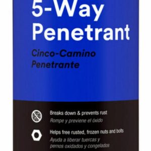 Chất tẩy gỉ sét đa năng 3M™ 5-Way Penetrant, được thiết kế giúp tẩy gì sét lâu ngày đồng thời để lại lớp dầu giúp bảo vệ các chi tiết tốt hơn.