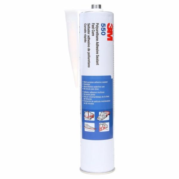 Chất kết dính 3M™ Polyurethane Adhesive Sealant 550 Fast Cure là chất kết dính có độ nhớt thấp có thời gian thiết lập nhanh và tạo ra một liên kết đàn hồi vĩnh viễn. Đó là lý tưởng cho việc liên kết nhiều loại vật liệu tương tự và không giống nhau. Chất kết dính polyurethane một thành phần này cung cấp thời gian khô nhanh. Công thức độ nhớt thấp là lý tưởng để tạo ra các đường liên kết rất mỏng.