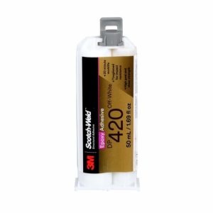 Keo 3M™ Scotch-Weld™ Epoxy DP420 là chất kết dính epoxy hai thành phần với độ kết dính cao, độ bền tốt cùng với khả năng chịu va đập và độ uốn cao đáp ưng liên kết khắt khe. Keo 3M™ Scotch-Weld Epoxy DP420 có thể thay thế ốc vít, đinh tán và mối hàn tại chỗ trong nhiều ứng dụng.