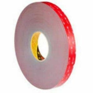 Băng keo hai mặt cường lực 3M™ GPL-060GF, màu xám, có độ bám dính ban đầu cao. Dán được trên nhiều loại vật liệu khác nhau bao gồm kim loại, kính, nhựa có độ bám dính bề mặt cao và trung bình, cũng như nhiều bề mặt sơn khác nhau.