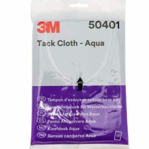 Khăn lau 3M™ Tack Cloth là sản phẩm lý tưởng để vệ sinh và làm sạch bụi, xơ vải và các loại bụi khác hiệu quả khỏi bề mặt thân xe trước khi sơn. Khăn lau có kết cấu mặt keo rất nhẹ giúp giữ bụi và các hạt mài vào khăn, nhưng không để lại vết lau trên bề mặt hoặc keo dính trên tay.