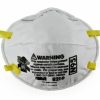 Khẩu trang lọc bụi bảo vệ hô hấp 3M 8210 có tác dụng bảo vệ người lao động khỏi các loại bụi không chứa gốc dầu. Đạt tiêu chuẩn NIOSH N95: Hiệu quả lọc đạt ít nhất 95%.