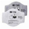 Tấm lọc bụi 3M™ 1744C với lớp than hoạt tính, phù hợp sử dụng cho mặt nạ nửa mặt một phin lọc dòng 3000, dòng HF-50, dòng 1200